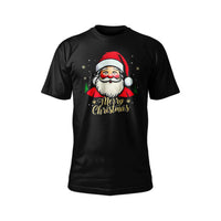 Merry Christmas Santa Unisex Heavy Cotton Tee - Festive Holiday Apparel