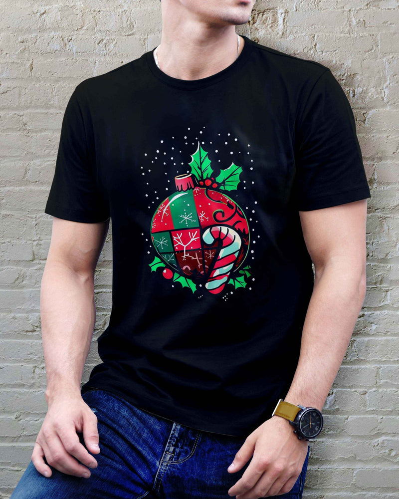 Christmas Ornament Unisex Heavy Cotton Tee - Festive Holiday T-Shirt