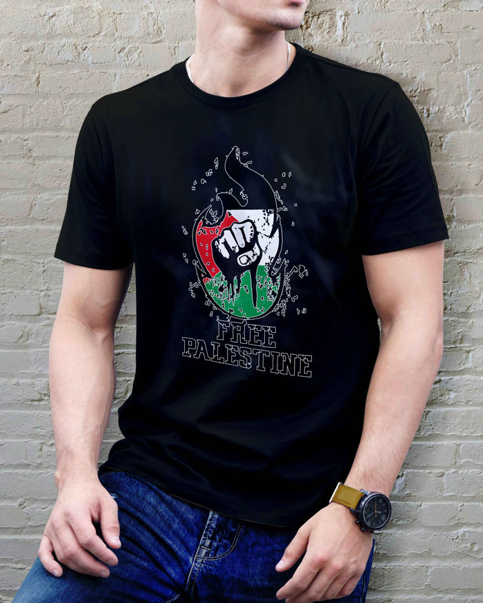 Free Palestine Graphic Tee | Comfortable Unisex T-Shirt Cotton Tee | Activist Wear - urban360