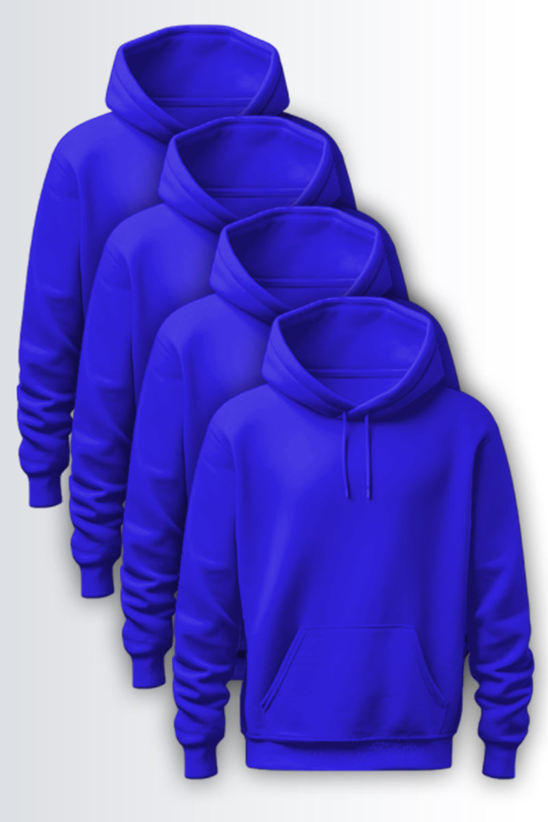 4 Pcs - Warm Pullover Hoodie