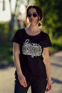 Stylish Trendy 'Be Kind Always' Leopard Print T-Shirt: Fashion Meets Positivity! - Urban360