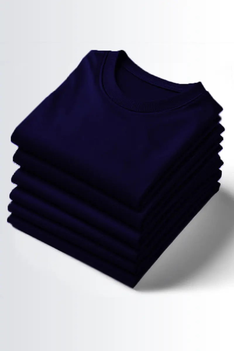 Round Neck T-Shirt - Pack of 6 My Store