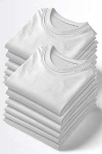 Long Sleeve T-Shirts Round Neck Pack of 12