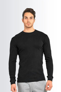 Thermal Long Sleeve (Charcoal, Sports Grey, Black & White) - Pack of 8